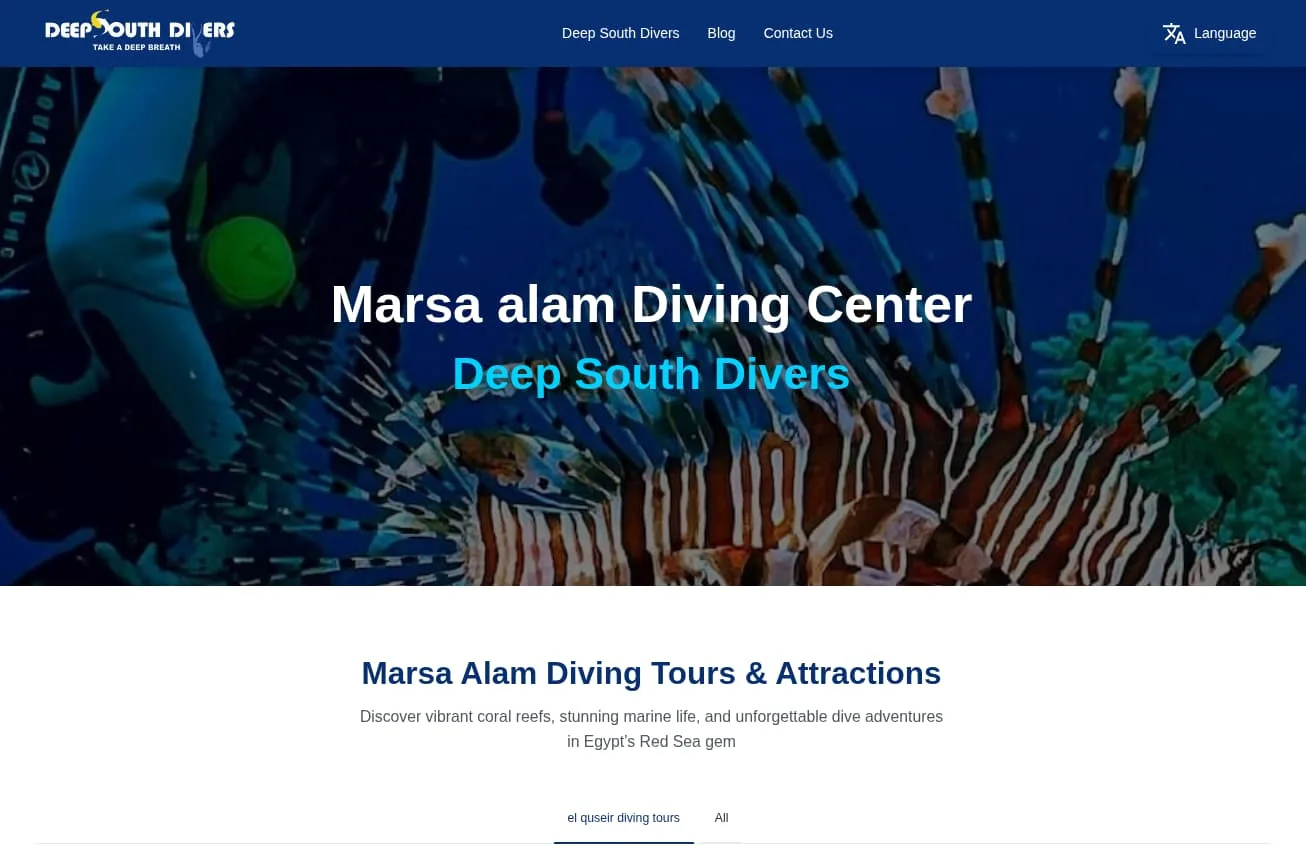 Deep South Divers - Cover Photo