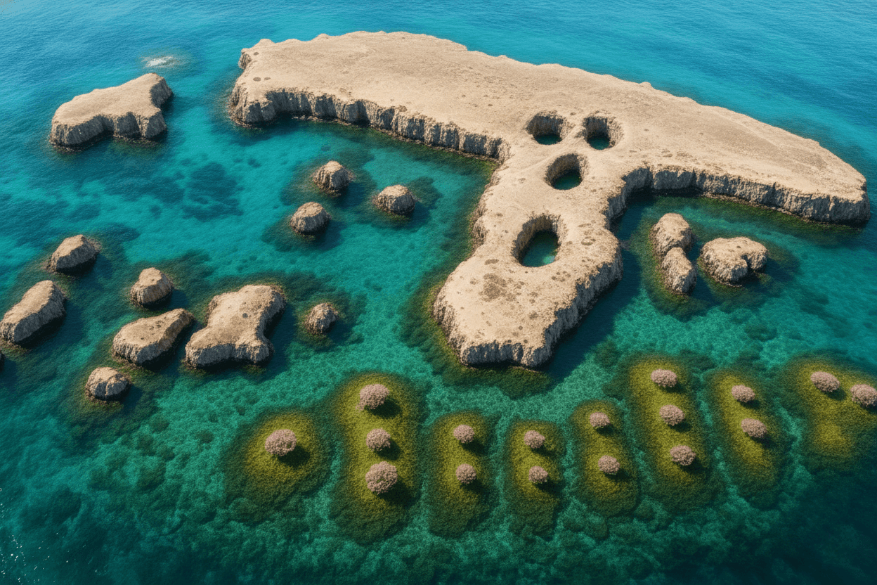 Shaab Abu Nugar - Dive Map