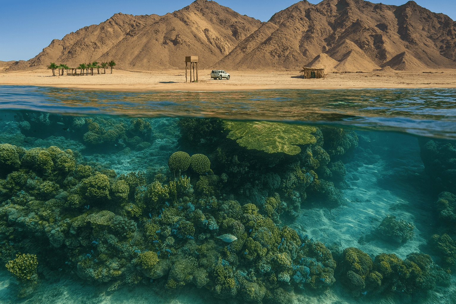 Ras Abu Helal - Dive Map