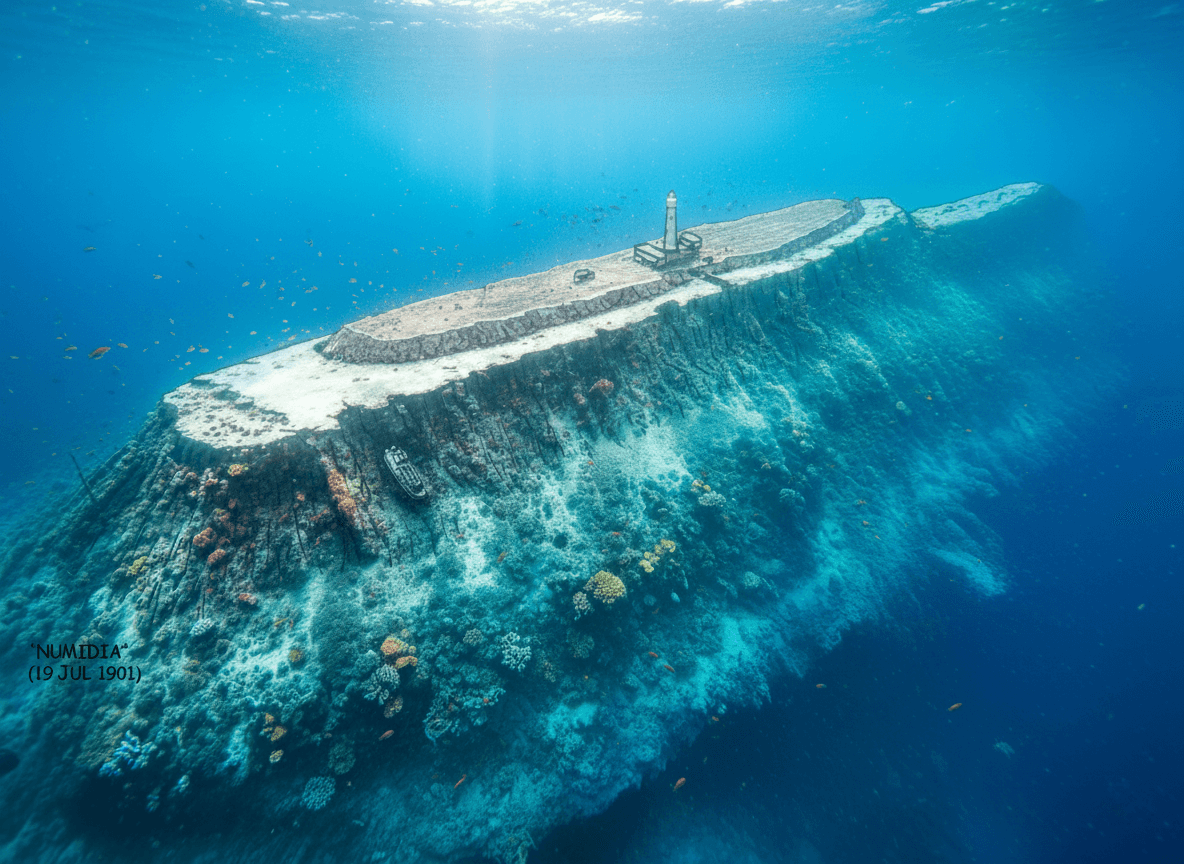 Big Brother Island - Dive Map