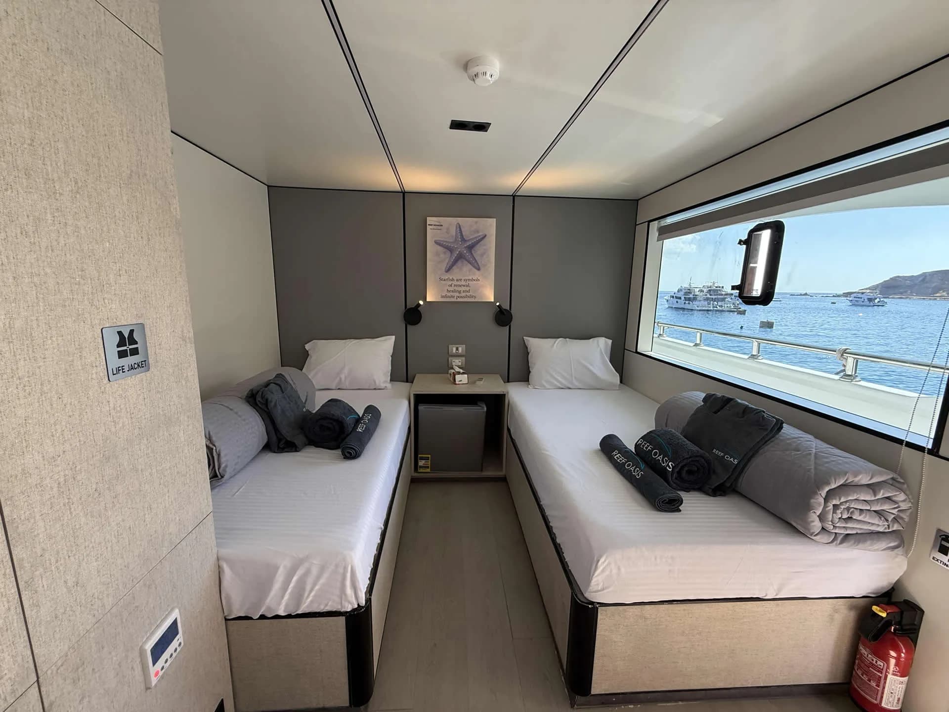 Lower Deck Twin Cabin