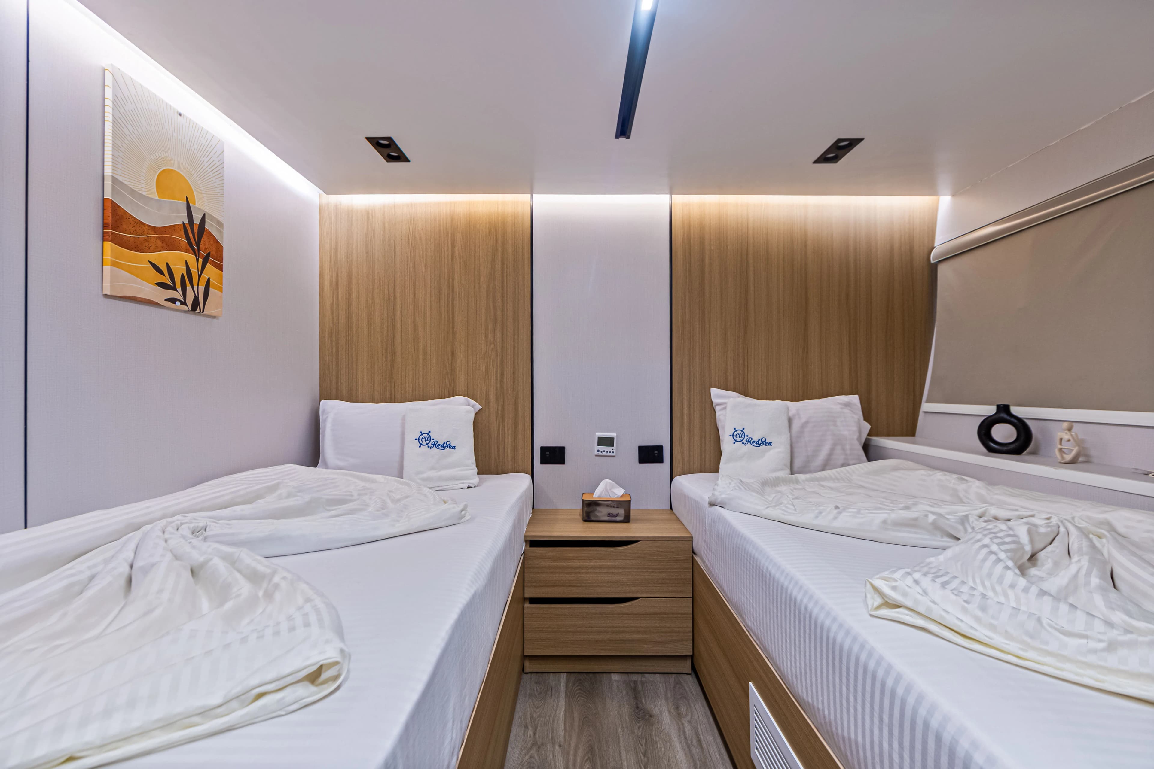 High Deck Triple Cabins