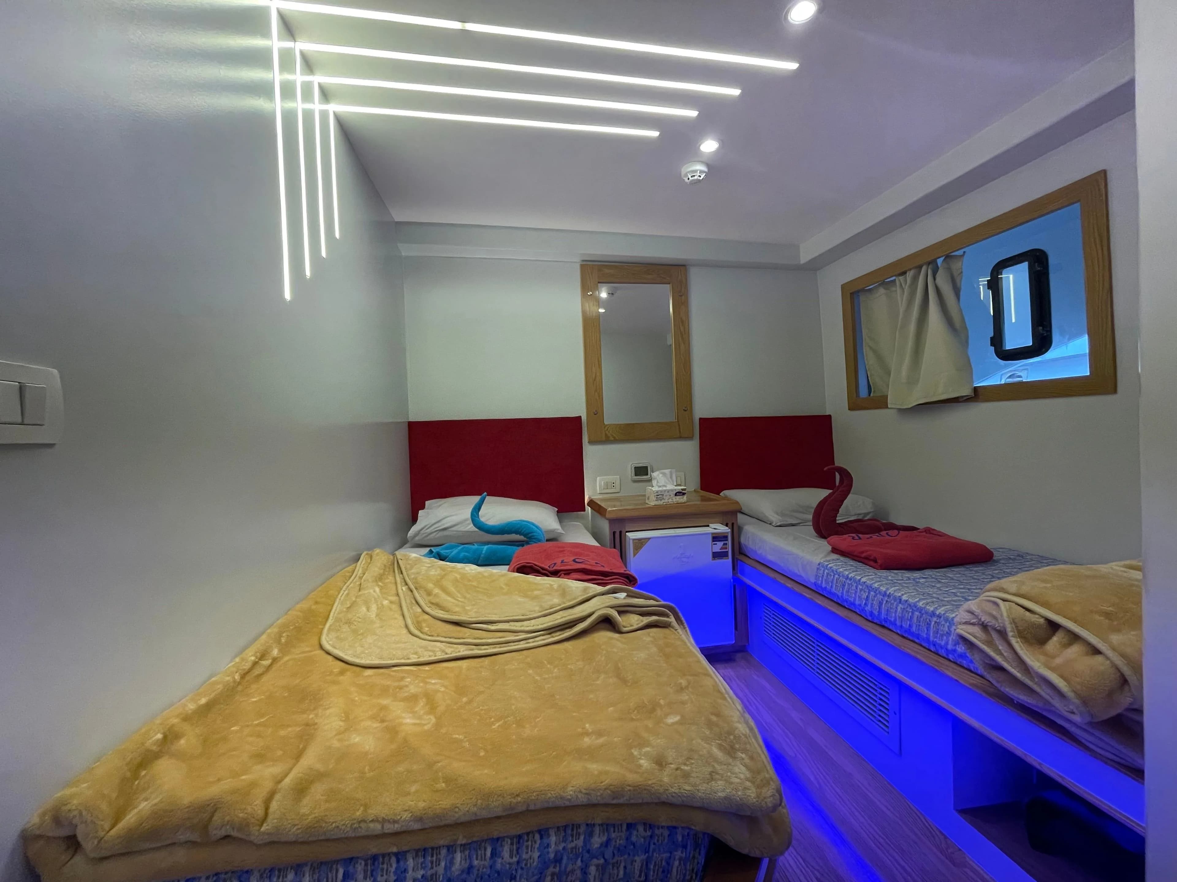 Lower Deck Cabins