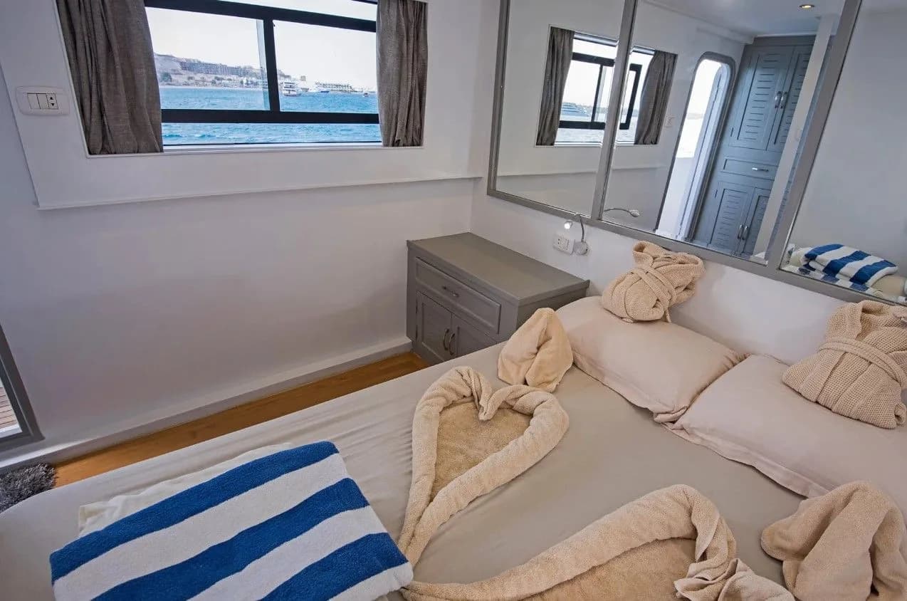 Standard Upper Deck Twin Cabins