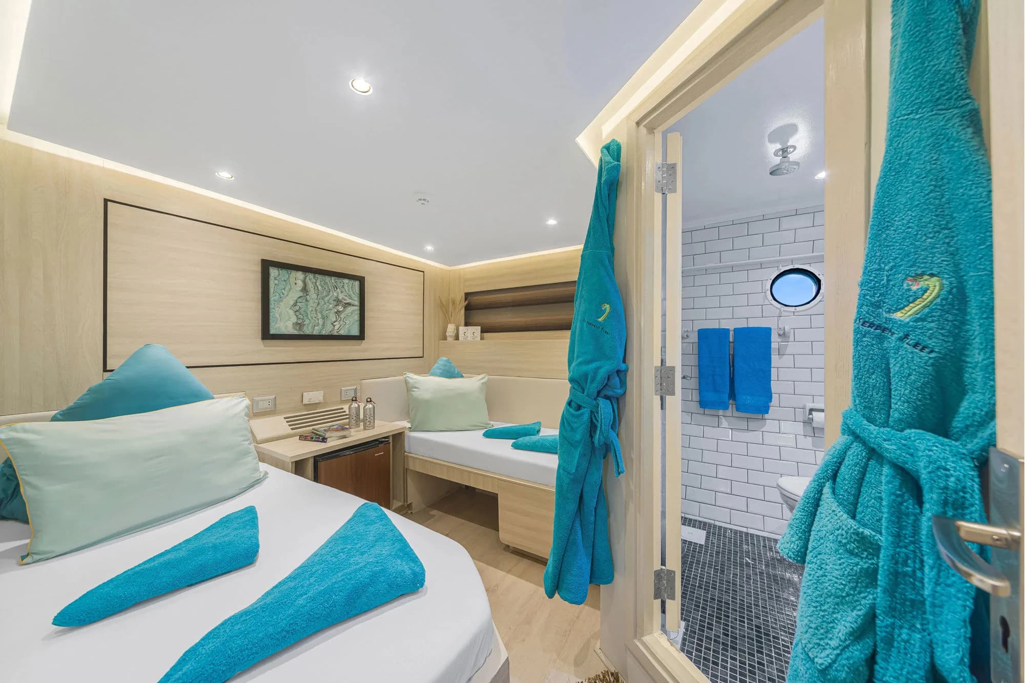 Double Bed Upper Deck Cabins