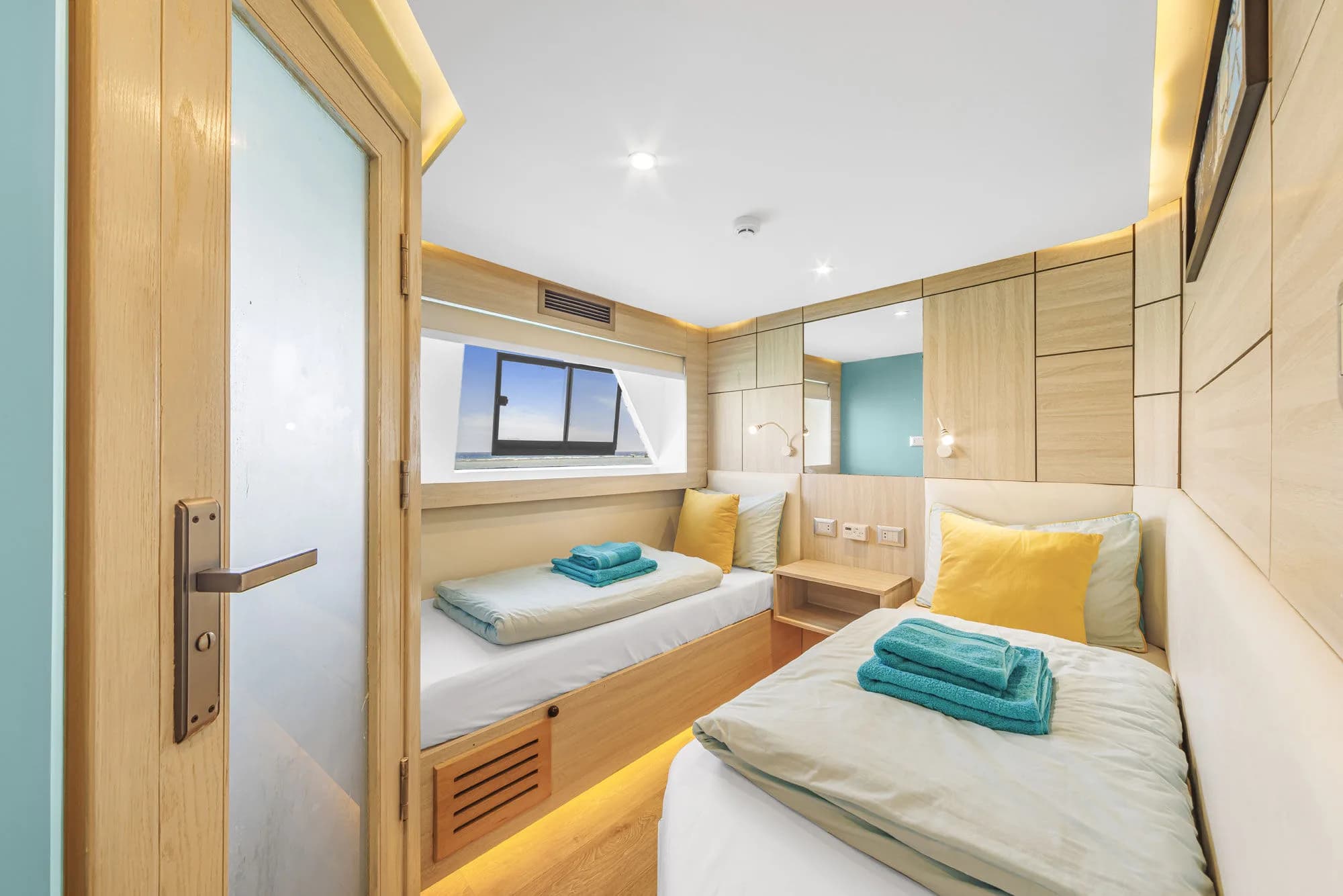 Lower Deck Twin Cabin